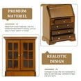 thumbnail image 7 of BESTSKY 2026 New Doll Furniture Dollhouse Furniture Miniature Bookshelf 1:12 Scale Beige Mini Cabinet for Dollhouse,Bedroom,Living Room(2.76X1.5X6.14Inches), 7 of 7