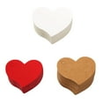 thumbnail image 2 of Tarjetas Papel Kraft Etiquetas en forma de corazón Tarjeta Amor Telones de fondo Tienda de etiquetas Escaparate Accesorios de regalo Suministro Ropa, zapatos y accesorios Miscelánea Blanco Minnieouse AP018125-01, 2 of 6