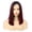 T1B/BUG, variant on SUCS Women Lace Wig Headband Gradient Color Bob Short Straight Hair Synthetic Fiber Wig Headband Wigs