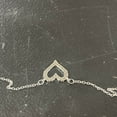 thumbnail image 4 of SIfdSeng Collier en Argent Sterling en Forme d'Amour Plein de Diamants Micro Incrusté Collier Pendentif pour Filles Collier Classique de Clavicule, 4 of 8