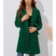 thumbnail image 4 of Notched Collar Coat, Turn Down Collar Flap Pocket Double Breasted Coat For Shopping ACTIVE Cocina, Decoración y Otros, 4 of 5