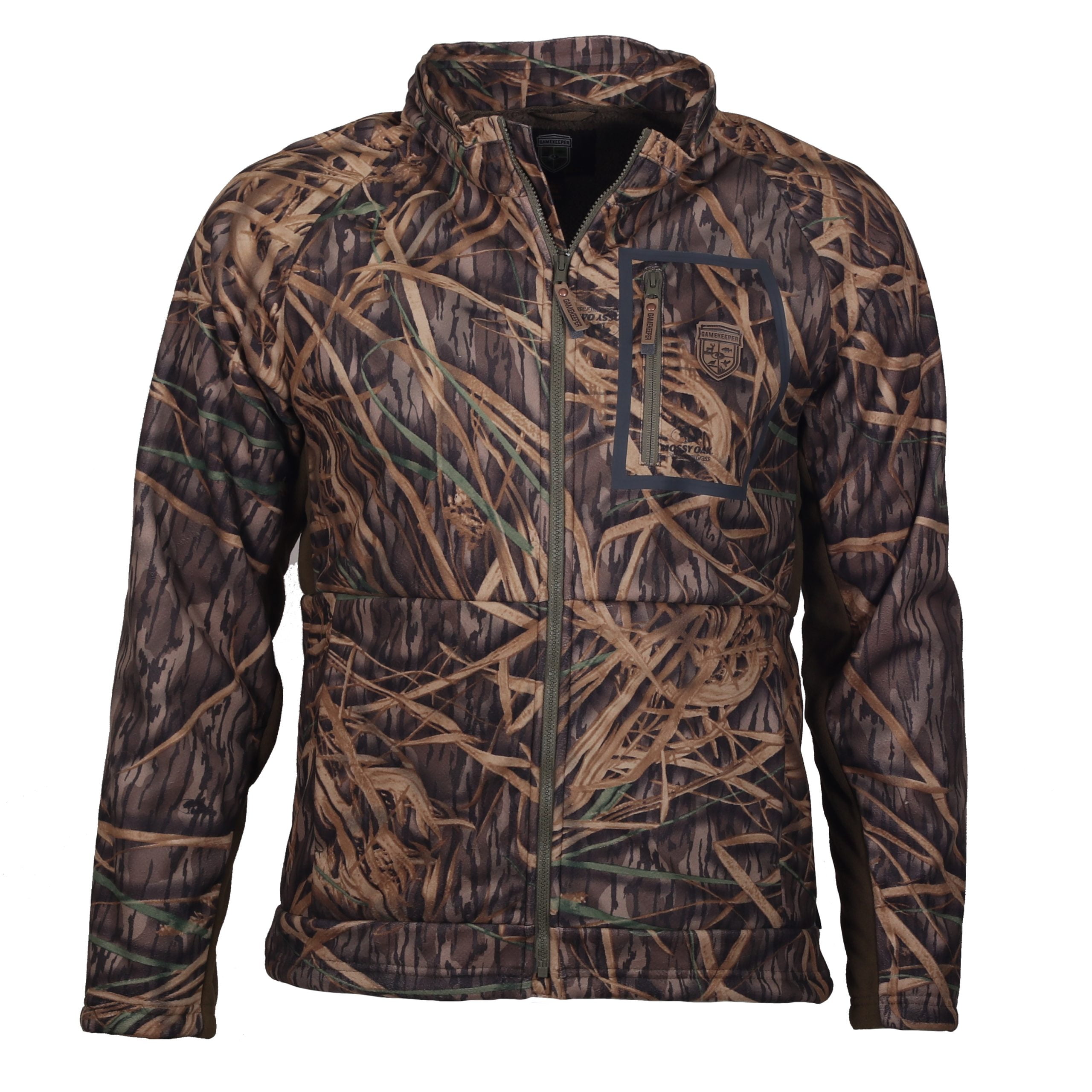 Mossy Oak Gamekeeper Harvester Fleece Lined Hunting Jacket