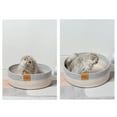 thumbnail image 2 of pitrice Round Cat Nest Bed With Grey Cotton Rope Mat For Fun Resting Cat Radiator Beds For Large Cats Catbed B 40cm, 2 of 6