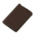 thumbnail image 3 of Slim Minimalist Wallet, Ideal Gift Trifold Wallet Leather Compact Multi Function  For ID Cards For Daily Life Black,Grey,Brown,Brownish Red, 3 of 8
