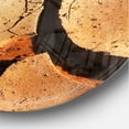 thumbnail image 3 of Designart Horloge Murale Moderne 'terre Sécheresse Brune Fissurée', 3 of 6