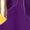 Purple, variant on Kaerm Women Liturgical Praise Dance Outfit Metallic Gold Color Block Praise Dance Tunic with Pants Black S