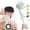 Green, variant on Konghyp Automatic Body Brush, Shower Brush, Waterproof Exfoliating Massage Brush, Rechargeable Back Scrubber, 360° Rotating Deep Cleansing Tool, Ergonomic Design, IPX7 Waterproof
