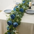 thumbnail image 5 of Lifelike Peony Peony Rose Artificial Garland Realistic Greenery Vine With Mixed Plant Wreath For Home Wall Wedding Decor & Bendable Indoor Outdoor Hanging Decoration, 5 of 6