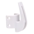 thumbnail image 2 of Gancho para bolsa delantera universal para patinete eléctrico con tornillo de montaje para colgar cómodamente la bolsa, apto para patinetes Max G30, color blanco, 2 of 8