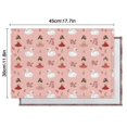 thumbnail image 6 of Pink Ballerina Swan Pattern Summer Placemats Table Placemats Set Of 4-Linen Kitchen Washable Placemats Table Mats 11.8"x17.7"Non-Slip Heat Resistant, 6 of 6