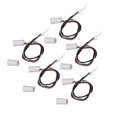 thumbnail image 1 of Door Window Reed Magnetic Switch, Recessed Magnetic Switch 5 Sets Enhanced Performance  for Alarm System, 1 of 7