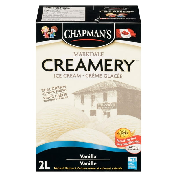 Chapman's Markdale Creamery crème glacée vanille 2L