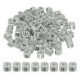 thumbnail image 1 of Marqueurs pour Cintres Numéro 29 Étiquettes Taille du Vêtement Clips Ronds Étiquette de Codage Couleur, Gris 100 Pcs, 1 of 6