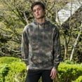 thumbnail image 2 of MV Sport B35552405 Classic Fleece Tie-Dye Hooded Sweatshirt, Sunrise Tie Dye - Large, 2 of 3