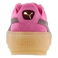 thumbnail image 3 of puma suede platform trace block - women's, 3 of 7