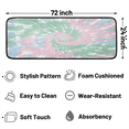 thumbnail image 2 of CURLYOOT Rainbow Tie Dye Pattern Runner Rug 2'x6' Washable Kitchen Runner Rug Indoor Non Slip Laundry Rugs Floor Carpet for Hallway Kitchen Entryway Bedroom Living Room, 2 of 9