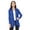 Royal Blue, variant on Moa Collection Women's Solid Casual Comfy Long Sleeve Drape Open Front Cardigan Jacket