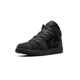thumbnail image 4 of Jordan GRADE SCHOOL Air Jordan 1 Mid GS "BLACK SUEDE" FQ7742 001 from Stadium Goods, 4 of 8