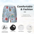 thumbnail image 3 of Fotbe Sea Turtle Traje de Baño para Hombre – Shorts de Natación de Secado Rápido con Forro y Bolsillos-XX-Large, 3 of 6