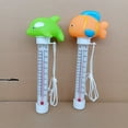 thumbnail image 4 of ZLight ABS Floating Thermometer Cartoon Water Temperature Tester Floating Temperature Tester Cartoon Pools green, 4 of 6
