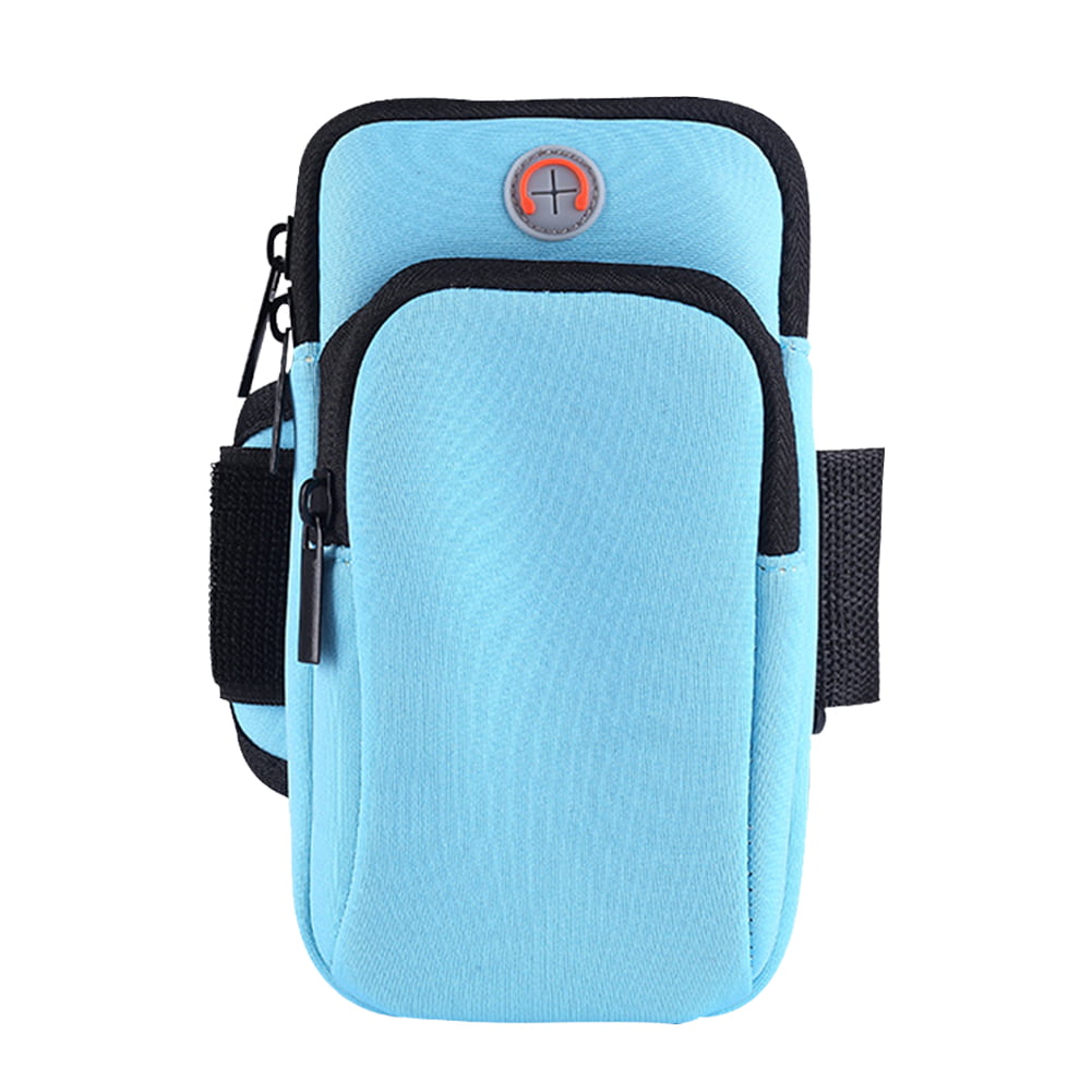 Universal Mobile Phone Upto 4.7" Running Jogging Phone Belt Bag Dark Blue Small 
