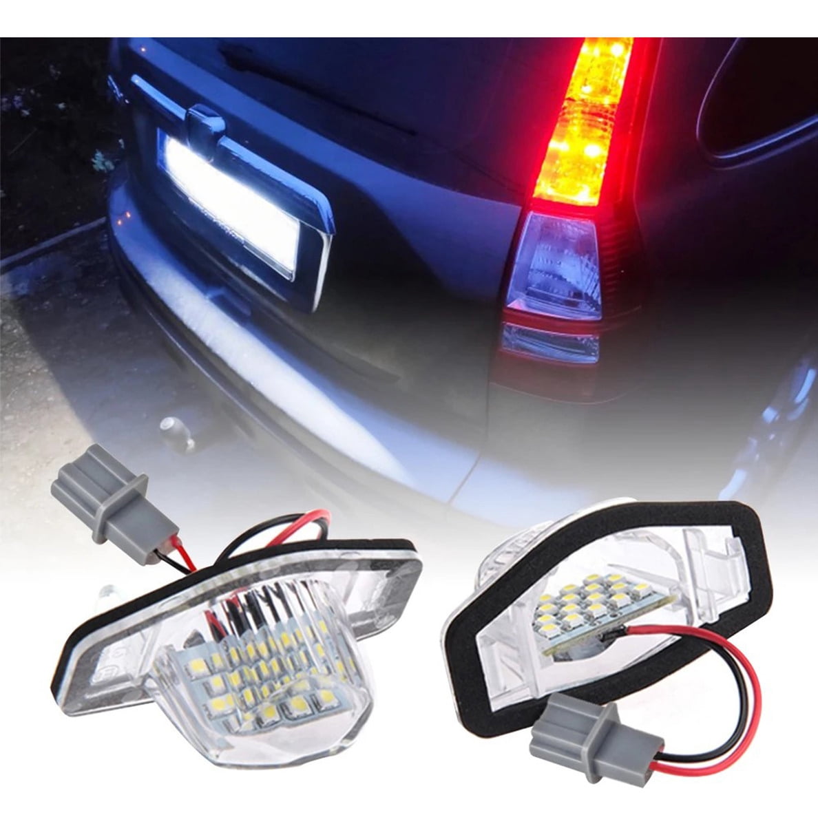 Applicable to License Plate Light For Honda Jazz Odyssey Insight Hr-v Cr-v