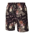 thumbnail image 5 of Naloa Romantic Paris Men's Beach Shorts, Surfing shorts, Swim trunks, Quick Dry Swim Trunks for Surfing Beach Fun - 3X-Large, 5 of 9