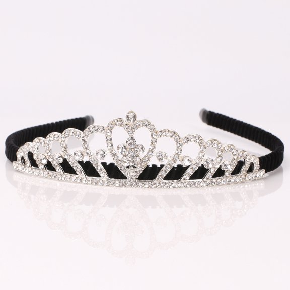 ETEREAUTY Plated Bridal Headband with Design for Weddings and Special Occasions