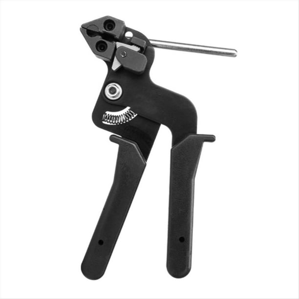 Alicates de Automático para Bridas de Acero Inoxidable, Herramienta Manual Multiusos para Cables Metálicos y Bridas de Metal.