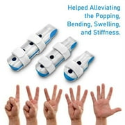 Pinkiou Finger Splint 3-Size Metal Thumb Brace, Metal Trigger Finger Splint for Arthritis Straightening Broken Finger