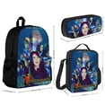 thumbnail image 2 of Descendants Fantasy Movie Schoolbag 3-Pieces Set With Pencil Case Lunch Bag Backpack Lunch Box Pen Bag Satchel Adjustable Daypack Bookbag Potable Bento Bag, 2 of 6