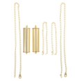 thumbnail image 1 of 1 Set of Clock Iron Chain Weight Replacement DIY Wall Clock Part Chain Weight Wall Clock Mechanism Part, 1 of 5
