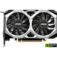 thumbnail image 2 of MSI Ventus GeForce GTX 1650 4GB GDDR6 PCI Express 3.0 x16 ATX Video Card GTX 1650 D6 Ventus XS OCV3, 2 of 7
