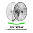 thumbnail image 5 of OEMTOOLS Ventilador oscilante de montaje en pared para exteriores, 5 of 5