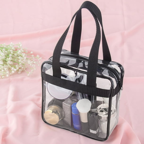 Bolsas de cosméticos transparentes de PVC bolsa organizadora de