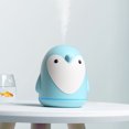 thumbnail image 2 of Purificador de coche de 220 ml Atomizador de gotas Difusor de aroma USB Mini humidificador de aire con ventilador de noche LED, 2 of 5