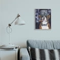 thumbnail image 4 of Stupell Industries Sophisticated Boxer Dog Portrait Top Hat Pet Grey Framed, 16 x 20, Design by George Dyachenko, 4 of 5