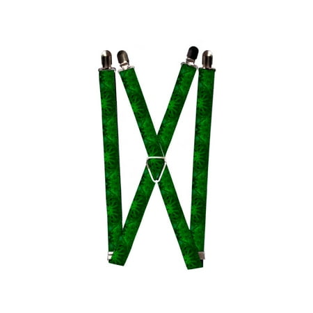 Marijuana Pot - Cannabis Pot Weed Ganja Marijuana Plant Collage Suspenders