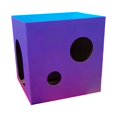 thumbnail image 3 of GROWTH TANK Cardboard Cat House, Cat Scratching Board, Sanding Claw, Double Layer Corrugated Violet, 3 of 9