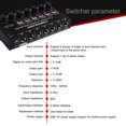 thumbnail image 3 of Compact 6-Channel Stereo Audio with Low Noise 6.35mm Interface – Ideal for Wind Instruments, Electric Guitars, Keyboards & Electronic Drums – Metal Iron Shell, Independent Volume Control, USB, 3 of 6