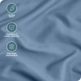 thumbnail image 5 of Bare Home Pillowcase Set - Premium 1800 Collection - Double Brushed - Ultra Soft - Standard Size, Coronet Blue, 4 Count, 5 of 8