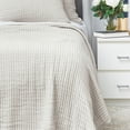 thumbnail image 3 of Lida Natural Queen Quilt, 3 of 7