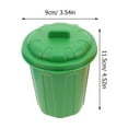 thumbnail image 2 of RENACLIPY Small Trash Can 6-Pack Assorted Colors Compact Waste Bin for Home Office Car, 2 of 7