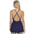 thumbnail image 4 of Anne Cole womens  Surplice Maillot Swimdress, 6, 4 of 4