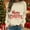 Beige, variant on HOMBOM Womens Christmas Sweatshirts Red Cute Merry Greflying Crewneck Graphic Pullover Sweatshirt for Adult