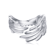 thumbnail image 1 of Anillo Chulada Alas Ángel de Plata .925, Talla Ajustable, 1 of 4