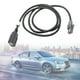 thumbnail image 3 of Cable de audio auxiliar para automóvil,Cable de datos multimedia de entrada de audio auxiliar para automóvil negro,Cable USB de audio auxiliar para automóvil USB 2.0 MP3 para, 3 of 5