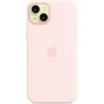 thumbnail image 4 of For iPhone 15 Silicone Case with MagSafe, Light Pink, 4 of 5
