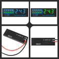 thumbnail image 4 of 18650 Li-Ion Lipo Lithium Test 7-55V Acid Battery Level Indicator Tester LEDDisplay Meter Module Capacity VoltageMeter,B, 4 of 7