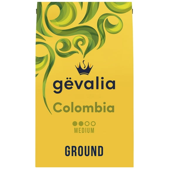 Gevalia Colombia Medium Roast Ground Coffee, 20 oz Bag
